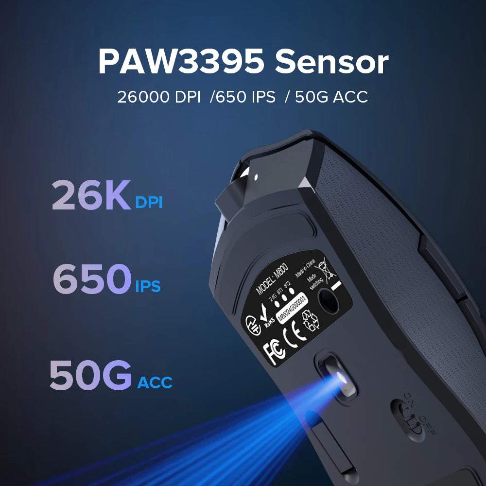 Souris Gamer Rechargeable Sans Fil